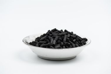 Black Activated Carbon Pellets 4.0mm Alcohol Gasoline Chloroform High Temperature Tolerance