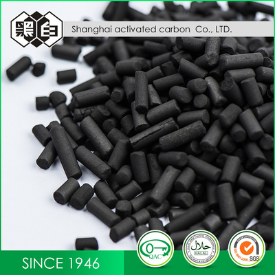 Good Mechanical Strength Granulated Activated Carbon 800 - 1100 Mg/G Lodine Value